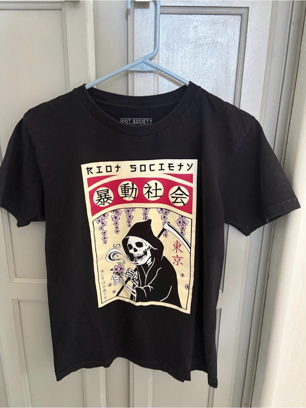 Riot Society Reaper Flower Garden T-Shirt